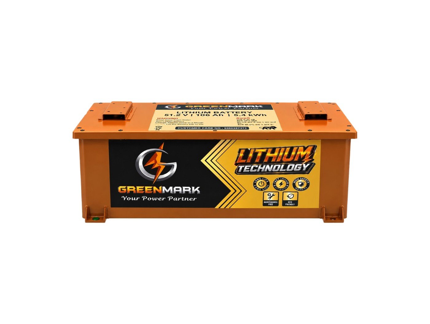 Greenmark e rickshaw lithium battery